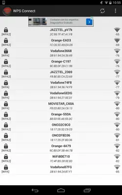 Wifi Cracker android App screenshot 1